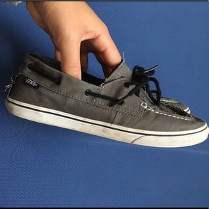 Dark Gray Vans